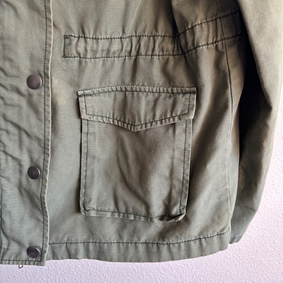 Rubbish Army Jacket Green Women‎ Size M Cargo Military Pockets - Picture 7 of 12